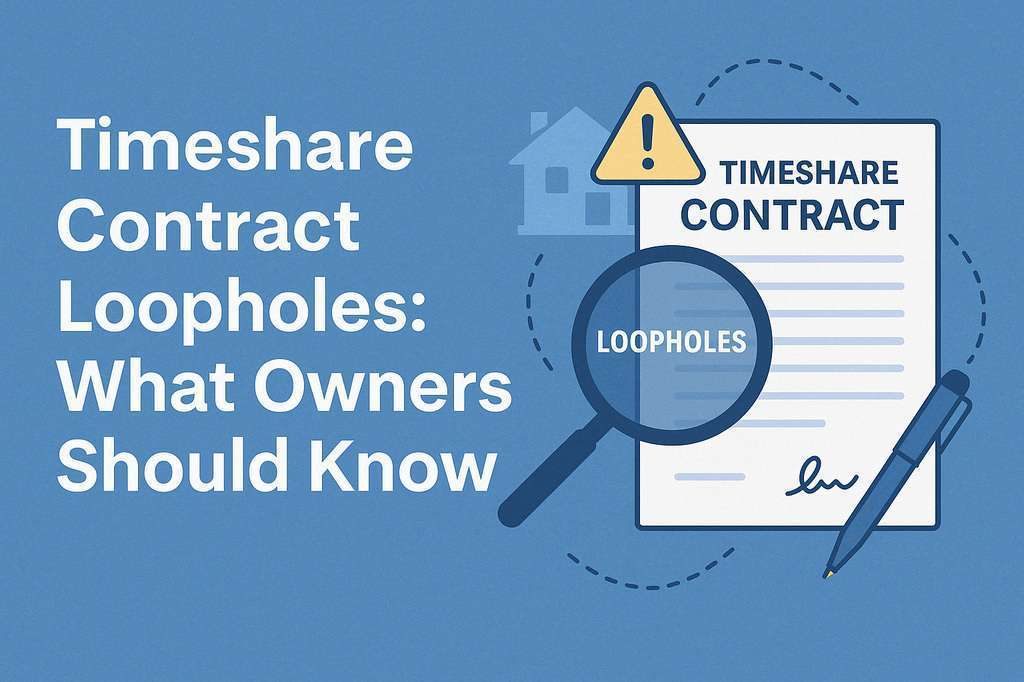 Timeshare contract loophole