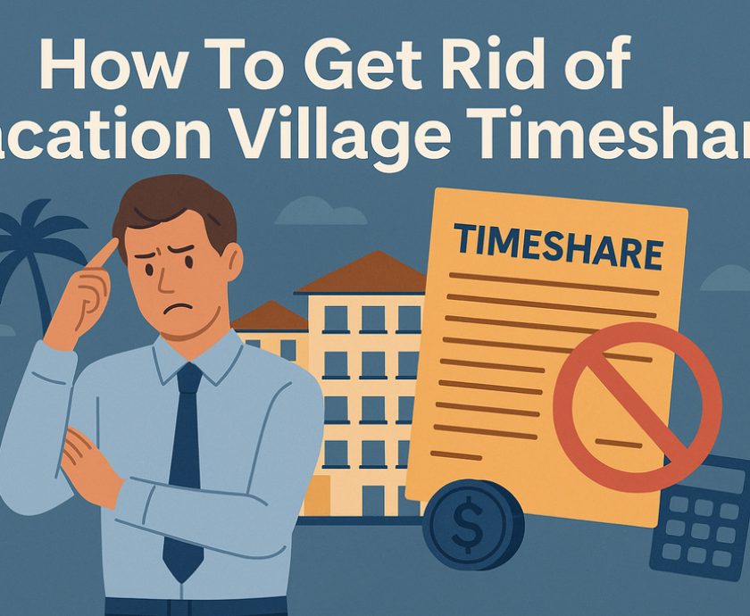 How to Get Rid of Vacation Village Timeshare